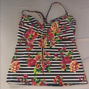 Floral Jantzen Tankini Top